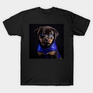 Rottweiler Puppy Portrait T-Shirt